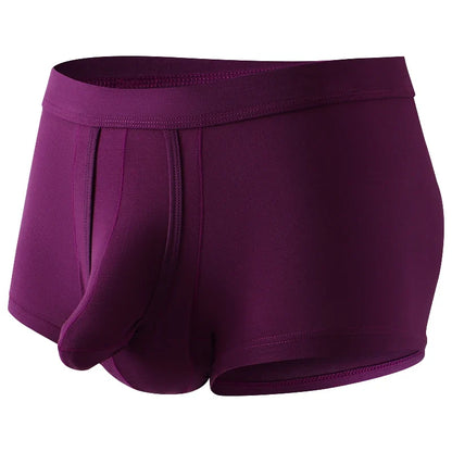 Organic Men Underwear Boxer Shorts Antibacterial Seamless Underpants Male Panties Gift For Men Boxershorts New