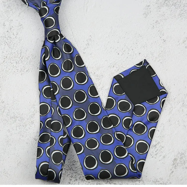 Fashion 8CM Wdith Elegant Neckties Vintage Retro Flower Printed Ties For Adult Mens Casual Daily Neckwear Wedding Party Cravate
