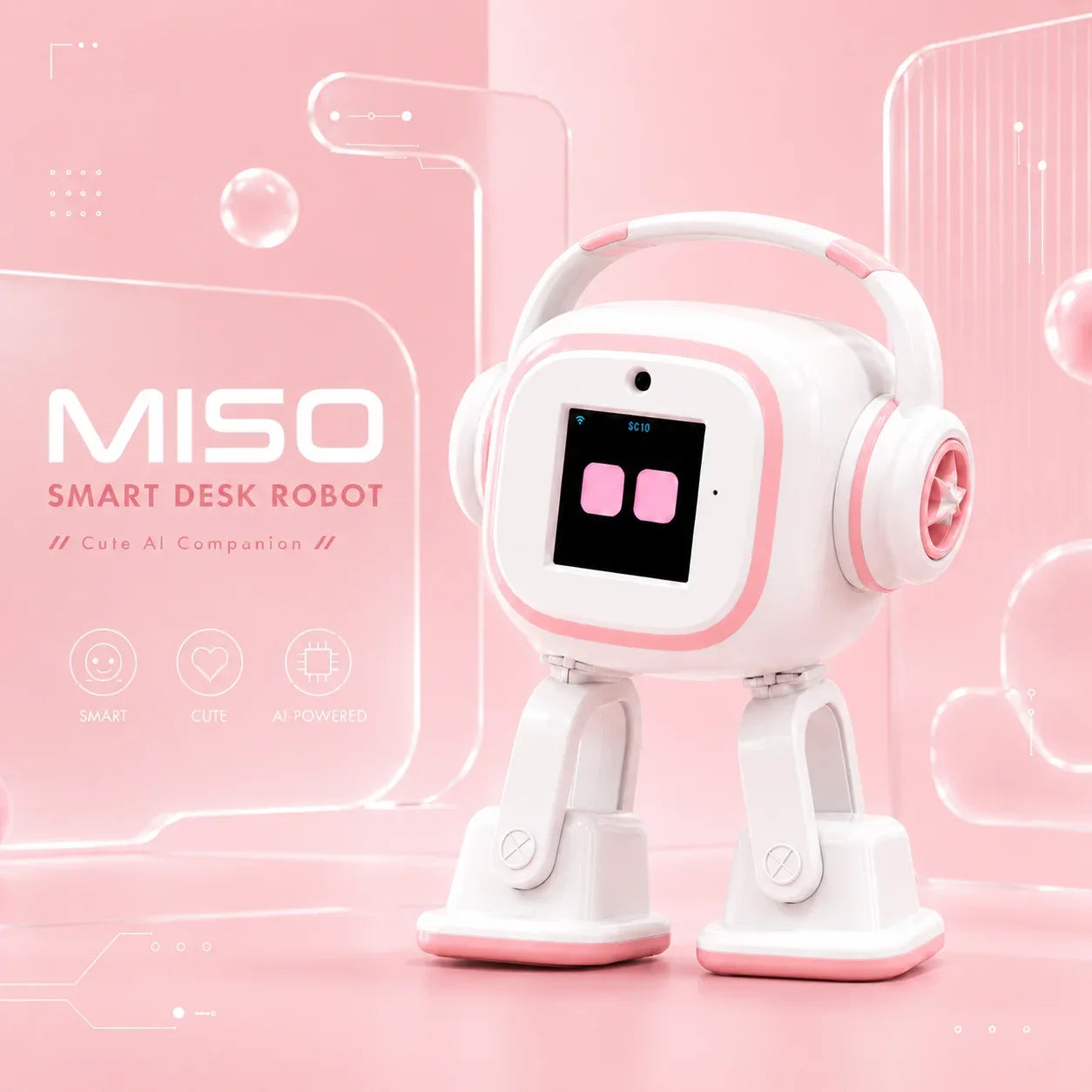 AI Robot | Voice Control,Emotional Interaction,Smart Chatbot ,Camera Recognition,Singing & Dancing Smart Toy Gift