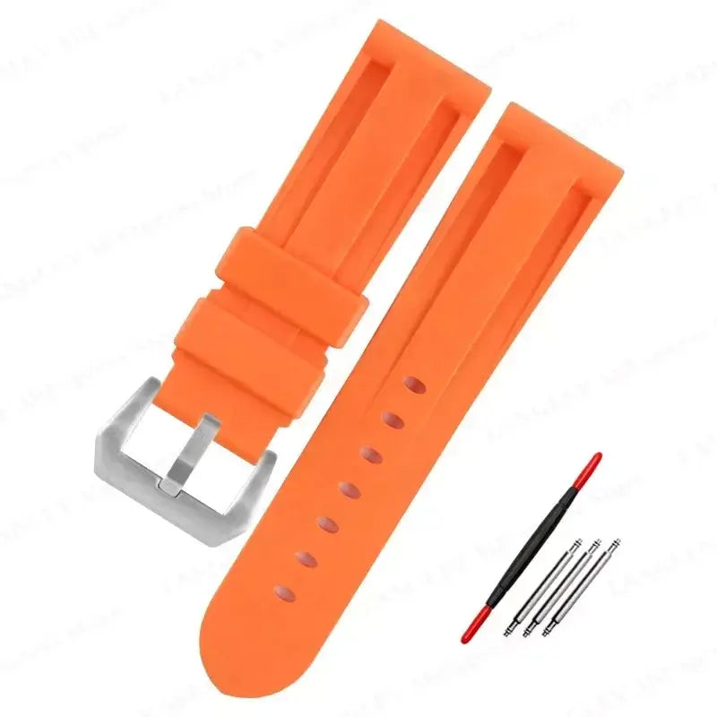 Suunto Race, Vertical & 9 Peak Recessed-Panel Silicone Band