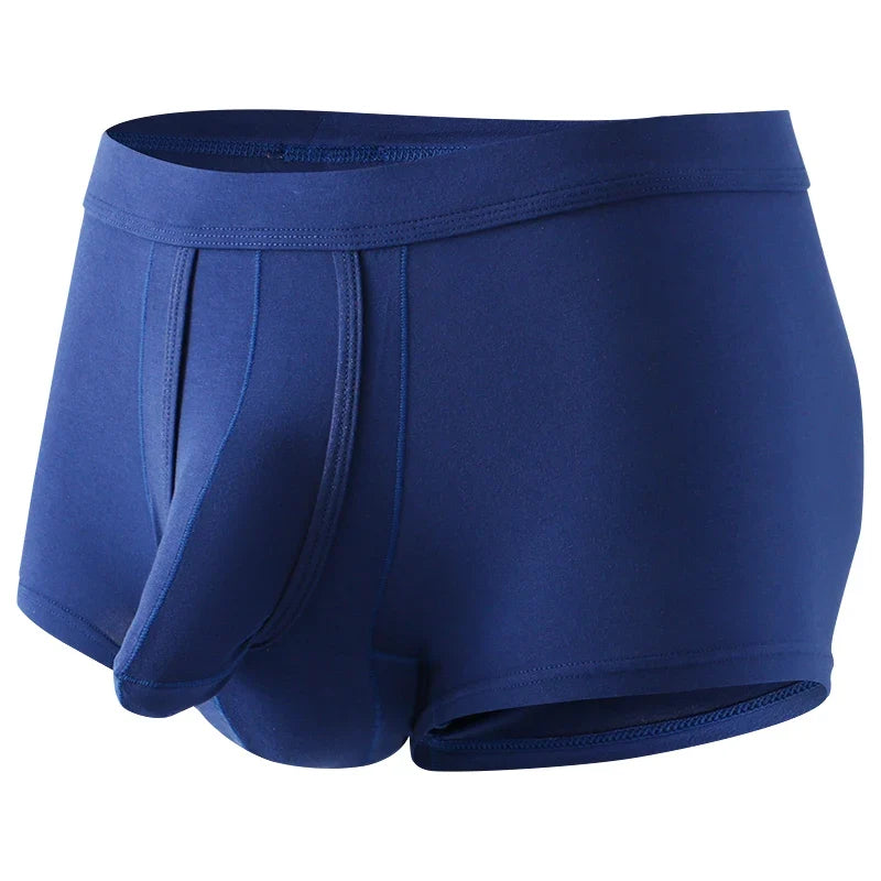 Organic Men Underwear Boxer Shorts Antibacterial Seamless Underpants Male Panties Gift For Men Boxershorts New