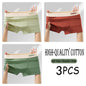 2/3PCS Cotton Men's Underwear Simple Fashion Comfortable Breathable Multi-Color Underwear Combination Sports Stretch Underwear