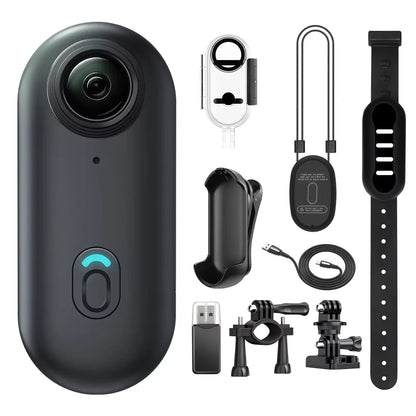 4K HD Motorcycle Mini Recorder Finger WIFI Action Camera Lightweight POV Motorcycle Road Sport Cam Bicycle Vlog Pet Body Camera