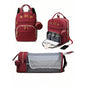 3 in 1 Diaper Bag Backpack Foldable Baby Bed Waterproof Travel Bag