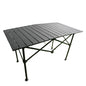 Lightweight Stainless Steel Foldable Camping Table for Outdoor Adventures Picnics Gym Use Exteriors