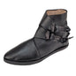 Renaissance Medieval Retro Royal Men's Shoes Medieval Imitation Leather Polish Aristocratic Renaissance Cosplay Bandage Boots