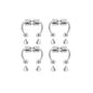 Women Fake Piercing Nose Ring Hoop Septum Non Piercing Nose Clip Rock HipHoop Stainless Steel Magnet Fashion Punk Body Jewelry
