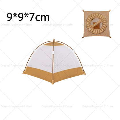 Camping Simulation Small Tent Model Removable Toy Decoration Camping