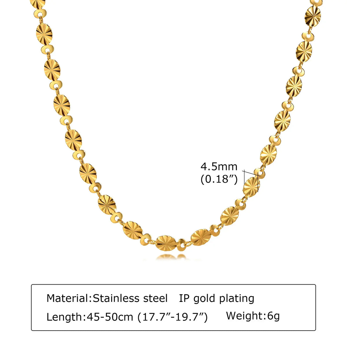 Daisy Chain Necklace Women, Stainless Steel Flower Shape Collar Fashion New 2022