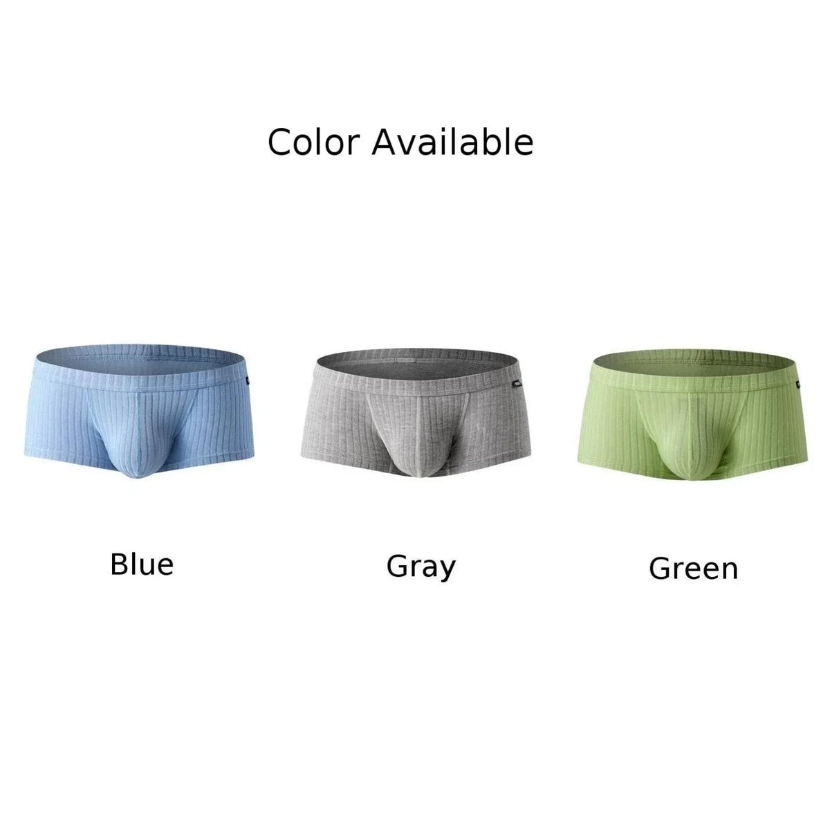 Mens Solid Color Trunks Underpants Pouch Enhancing Low Waist Sweat Breathable Shorts Underwear Comfort Panties Lingeries
