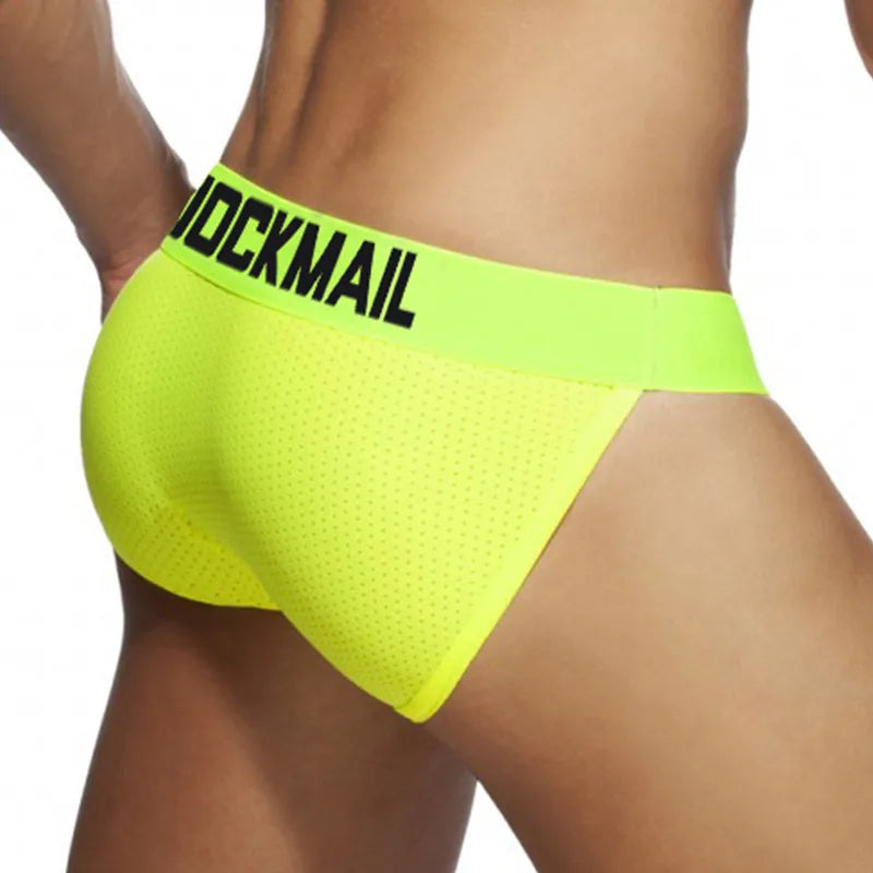 4pcs/Lot Men Underwear Briefs Underpants Nylon Mesh Quick Dry Men's Briefs Bikini Slip Men's Tanga Briefs or As Swim Swimwear