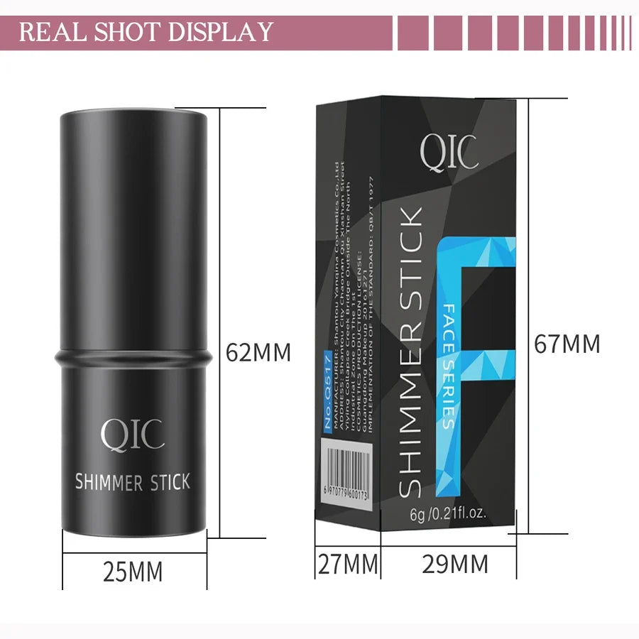 Face Contouring Bronzer Stick Multifunctional Highlighter Brightening Silkworm Blusher Rouge Cream Modify Concealer Pen Makeup