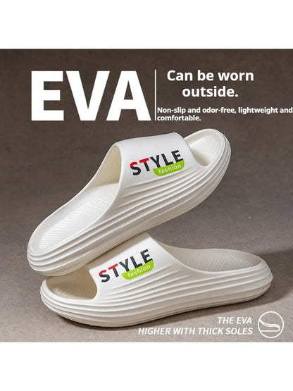 Summer Women's Slipper Outdoor Wear Soft Sole Sliders Bathroom Anti-slip Casual Slippers Indoor Thick Bottom Household Shoe