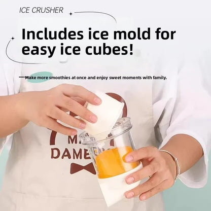 Automatic Ice Shavers Mini Electric Ice Crusher for Outdoor Camping New Shaved Ice Milkshake Maker Household Shaved Ice Machine
