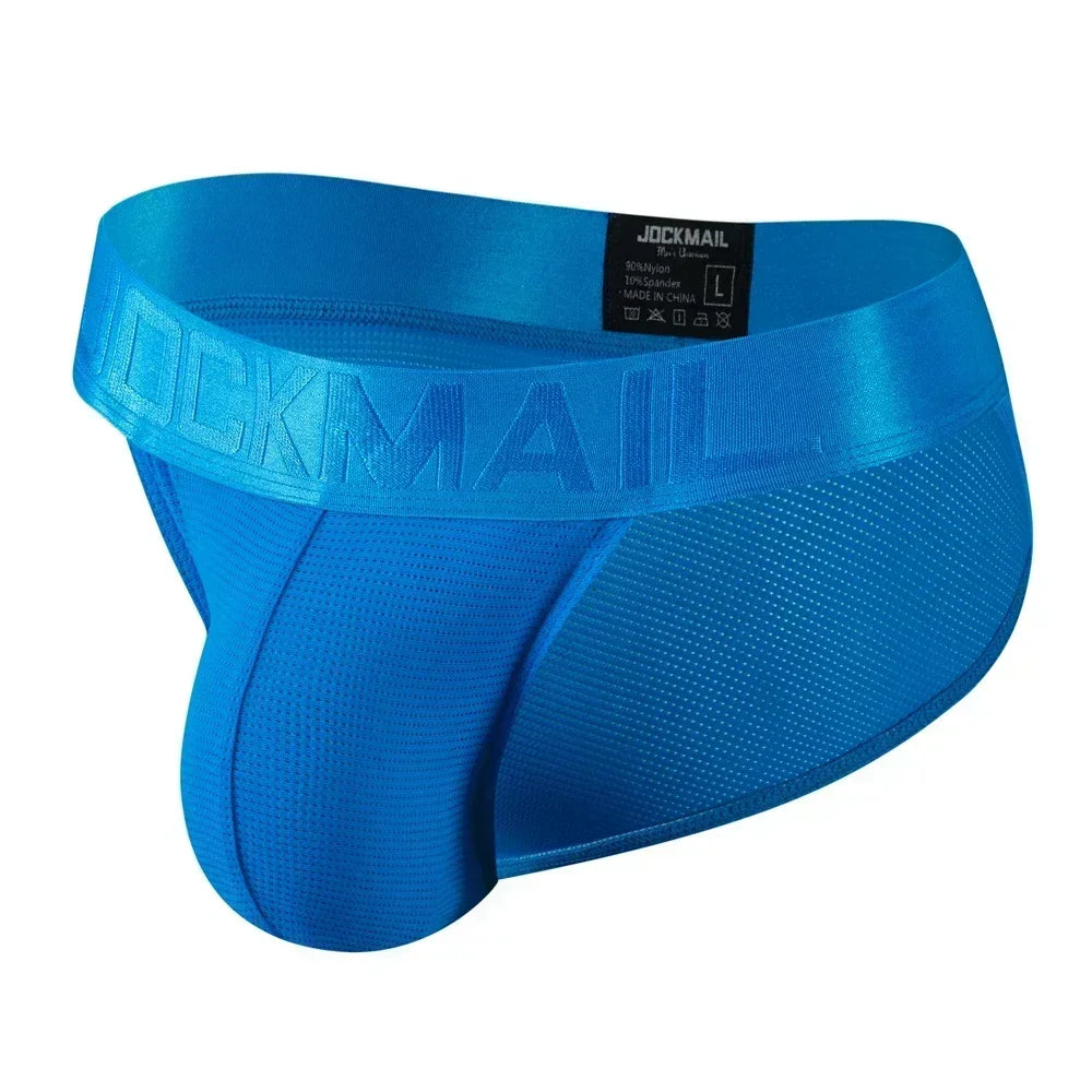 Man's Underwear Briefs Underpants Nylon Mesh Quick Dry Men's Briefs Bikini Slip Men's Tanga Briefs Jockstrap Gay Underwear