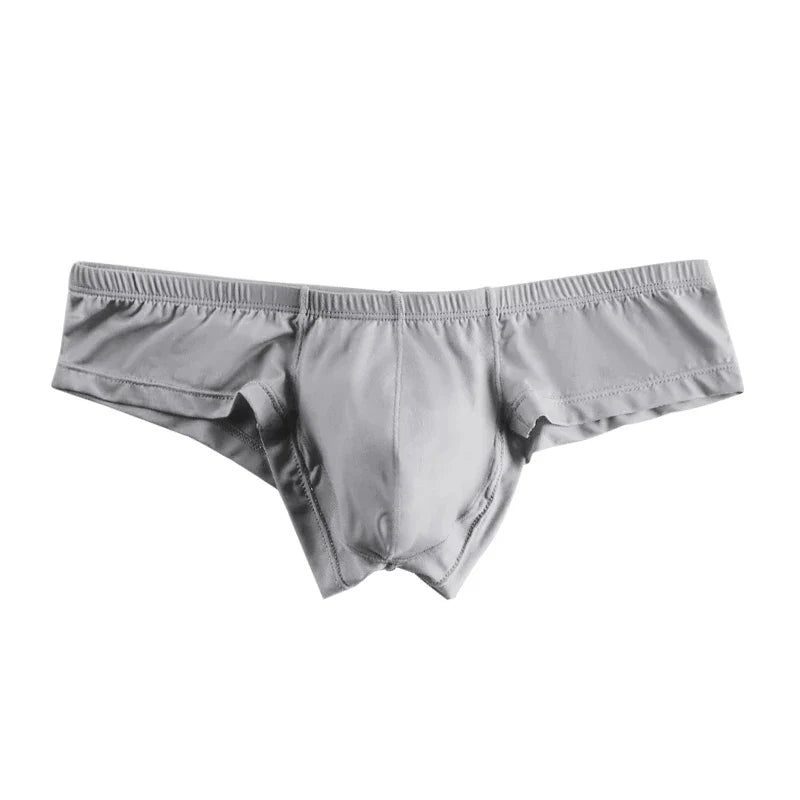 ADANNU Briefs Male Underwear Nine Solid Colors Insensitivity Skin-friendly Color With Zero Independent Codpiece Men Sport Short