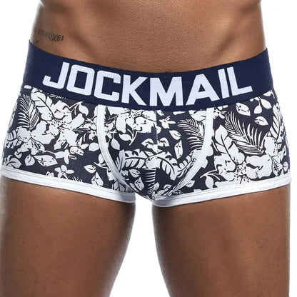 Sexy Men Underwear Boxer Shorts Print Cotton Men Underpants Soft Boxershorts Male Panties Boxer Briefs Breathable Comfortable