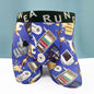 EUR Size Long Men Boxer Underwear Mens Lengthen Boxer Shorts U Bulge Pouch Long Leg Boxers Underpants High Quality Sexy Panties