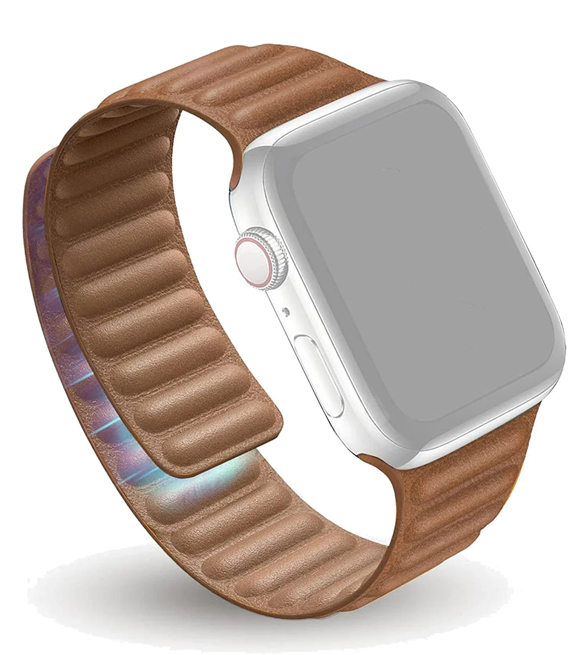 Apple Watch Magnetic Link Band, Leather or Silicone