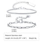 1/2/3pcs Chain Bracelet for, Stainless Steel Twisted Rope Cuban Chain