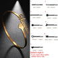Personalized Name Bracelet for Women Men Custom Jewelry Stainless Steel Customized Bangle Gold Color Arabic Name Birthday Gifts