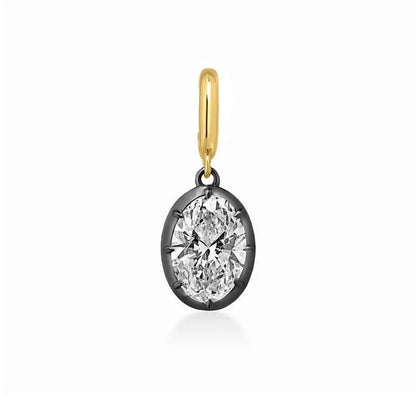 Minimalist Women's Geometric White Zircon Necklace Thin Bead Chain Pendant Non-fading for Casual Wear Birthday Gift