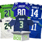 Autographed/Signed Seattle Football Jersey Mystery Box with PSA JSA or Beckett COA