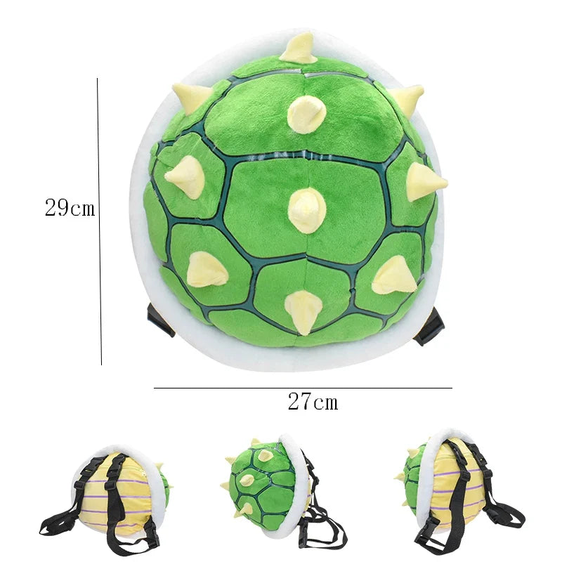 Turtle King Plush Backpack