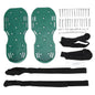 Lawn Aerator Shoes Aerator Spiked Sandals with Adjustable Strap Grass Spiked Shoes Anti-Slip for Aerating Lawn Soil