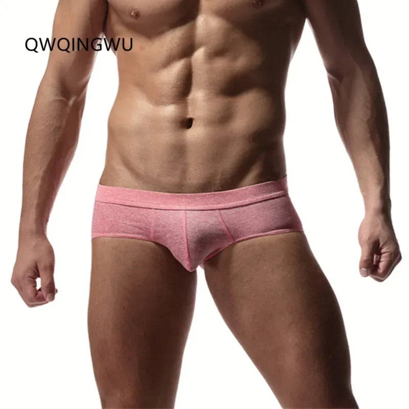 Men's Underwear Pouch Boxer Shorts Comfortable Men's Boxer Shorts Cotton Sexy Male Underwear Cueca Low Waist Underpants Boxers