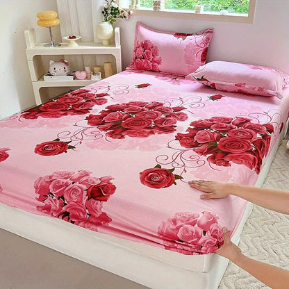 3pcs Print Bedding Set, Soft and Comfortable, Suitable for Bedroom
