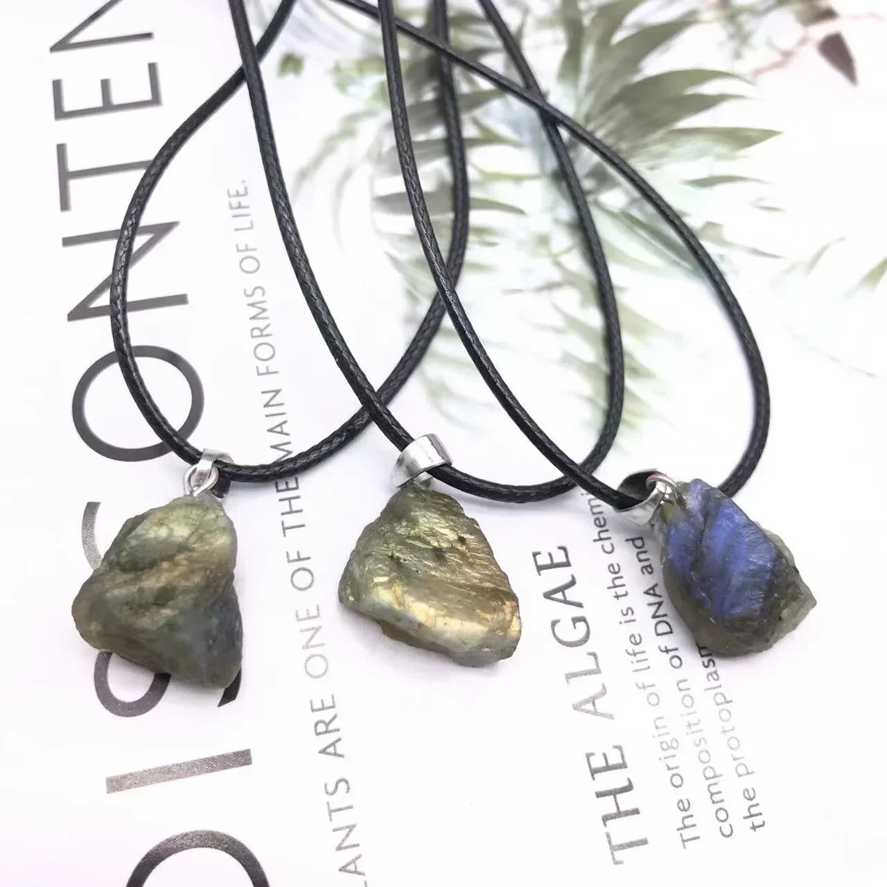 Natural Rough Stone Necklace