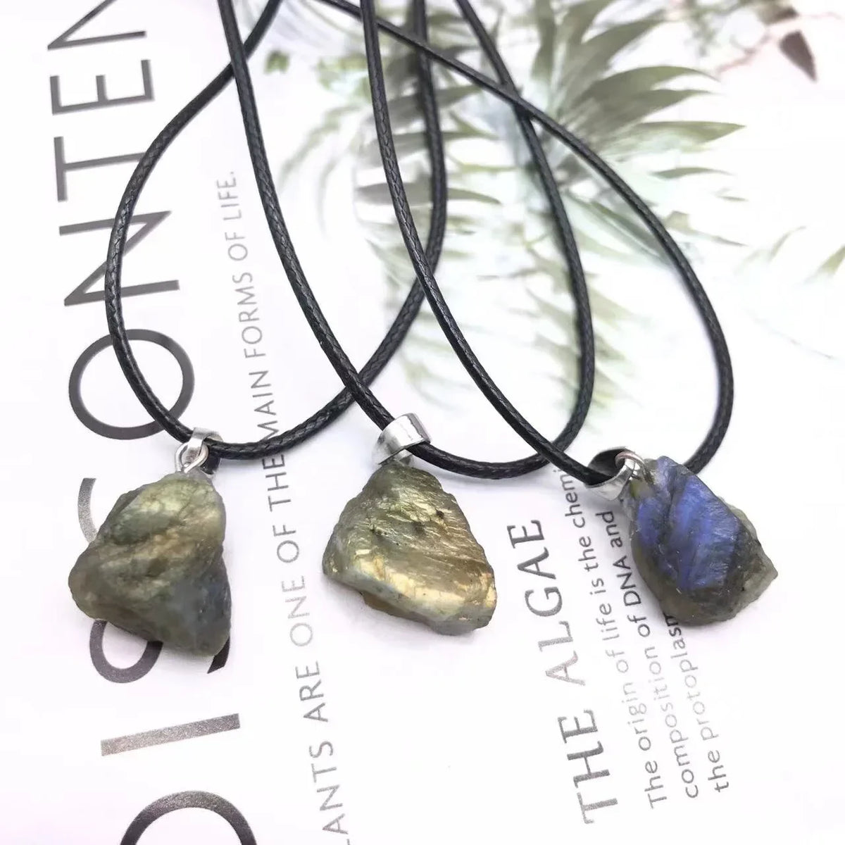Natural Rough Stone Necklace