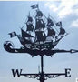 Metal Weathervane,Witch Iron Weather Vane,Sea Rover Wind Direction Indicator,Garden Decoration,Outdoor Roof Decoration,Gardening
