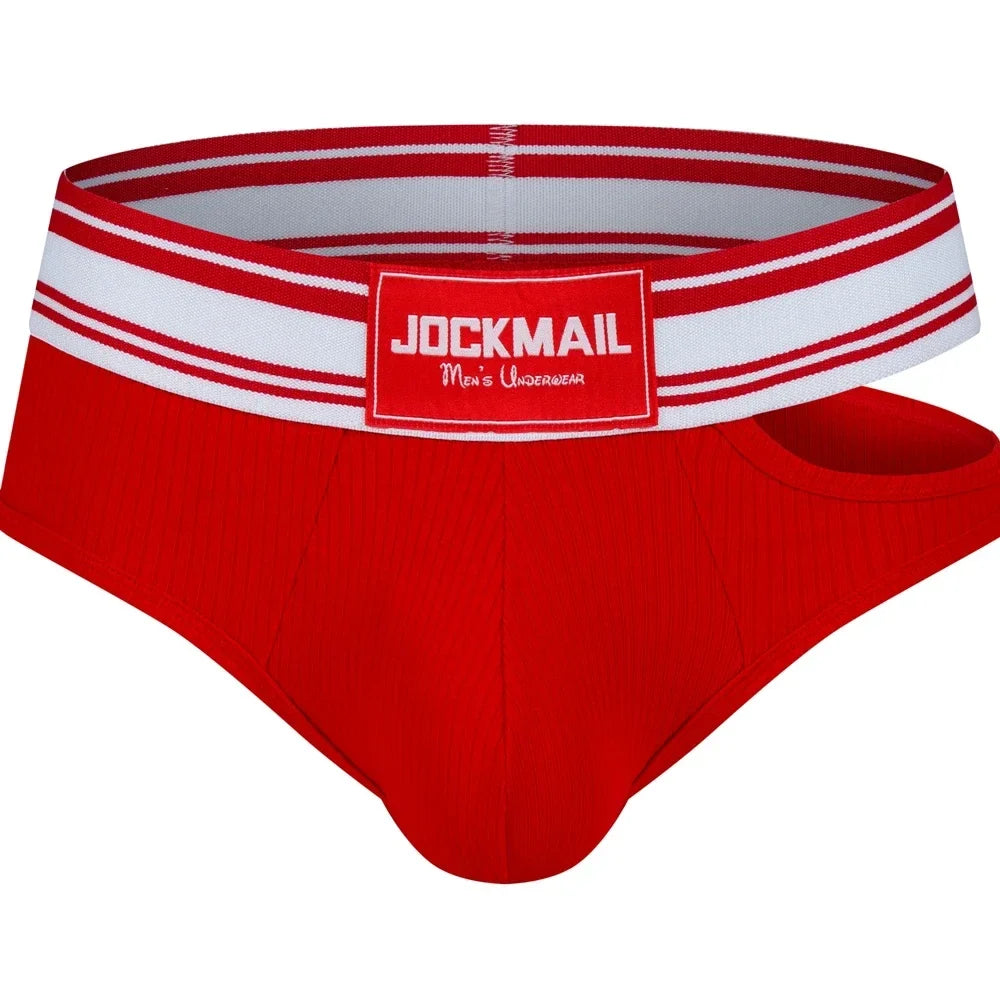 Men's Briefs Slip Sexy Men Underwear Brief U Convex  Man Underpants Comfortable Cuecas Masculinas Side Hollowing Sissy Panties
