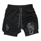 FlexiFit 2-in-1 Performance Running Shorts