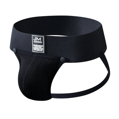 Men's Underwear Men Sexy Briefs Jockstrap Removable Penis Pouch Cotton Panties Thongs Mesh Underpants Gay Slip Homme Srting