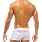 Premium White Men's Swim Trunks – Comfort Meets Style