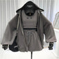 Women's Fashionable Casual Sports Windsuit Spring Autumn Collection Age-Reducing Gym Running Sweatshirt Shorts Three-Piece Set