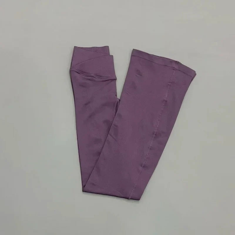 HISTELLO Seamless Flare Yoga Leggings