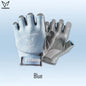Veidoorn Men's Women's Workout Gloves for Gym Weight Lifting Non-Slip Palm with Padding Breathable Towel Finger for Sweat Wipe