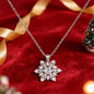 Snowflake Cubic Zirconia Necklace
