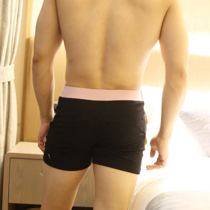 Men's Underwear Boxer Trunks UXH High Quality Men Underwear Shorts Brand Gay Man Boxers Home Sleepwear Sport Shorts Pants