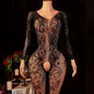 Ultra Hot Crotchless Lingerie Open Bra Erotic Costumes Transparent BodySuits Adults Hanging Neck Bodystockings Fishnet Underwear