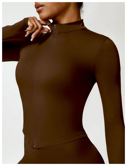Women's Jacket Full Zip-up Activewear