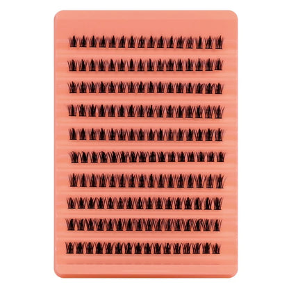 Wispy Individual Lash Clusters D Curl DIY At Home Lash Extension Clusters Soft Lightweight Reusable Eyelash Bundles