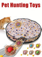 Cat Hunting Toy Set, Electric Cat Ball Toy With Lighting, Chasing & Hunting Pet Toy, USB Rechargeable, Kitten & Pet Supplies