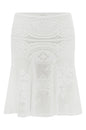 Wj Twisted V-Neck Sleeveless Top with Hollow-Out Crochet Fishtail Skirt Two-Piece Set, Hollow-Out Jacquard Flared Fishtail Skirt, Slim-Fit Waist-Cinching Tank Top, Slim-Fit Sleeveless Crochet See-Through Fishtail Skirt