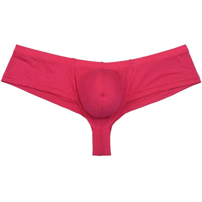 Men's Micro Boxers Mini Bikini Briefs Underwear Slip Bulge Pouch Breathable Smooth Beach Trunks Stretchy Panties Low Rise Soft
