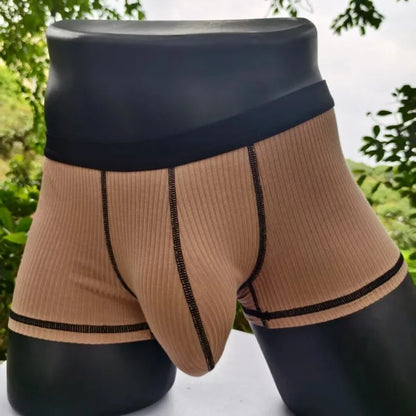 Mens High Elasticity Stretch Boxer Shorts Large Pockets Loose Fit Quick Dry Soft Breathable Summer Fashionable Casual Underwear